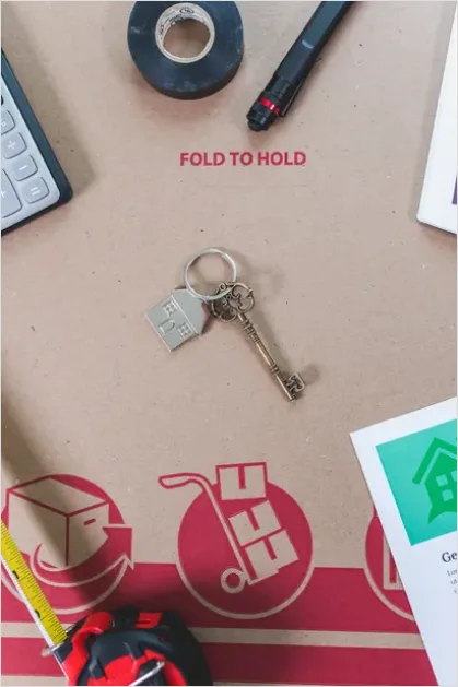 Detail House Keys And Contract Flat Lay Number 6