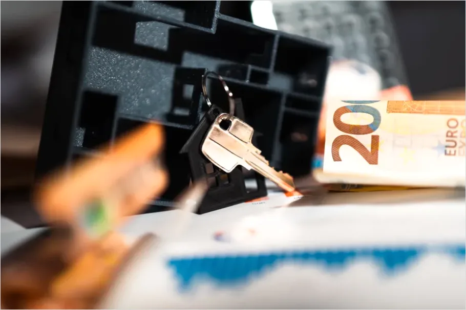 Detail House Keys And Contract Flat Lay Number 7
