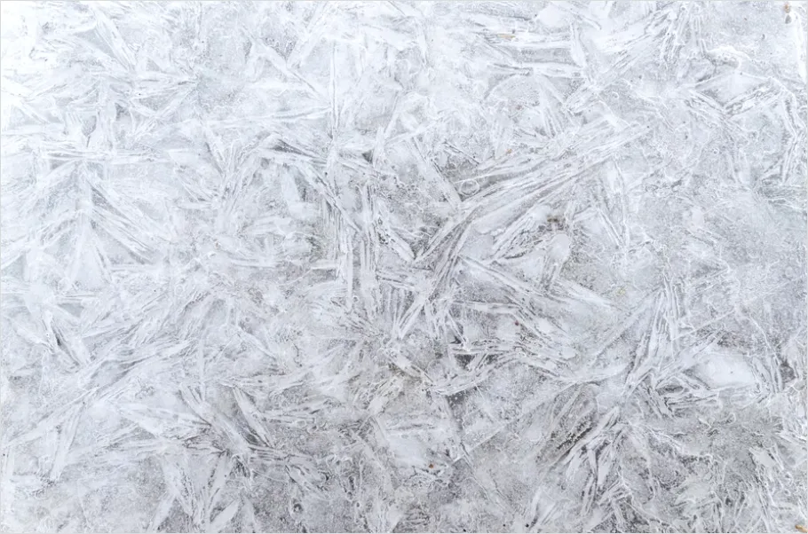 Detail Ice Texture Background Frozen Surface Number 11