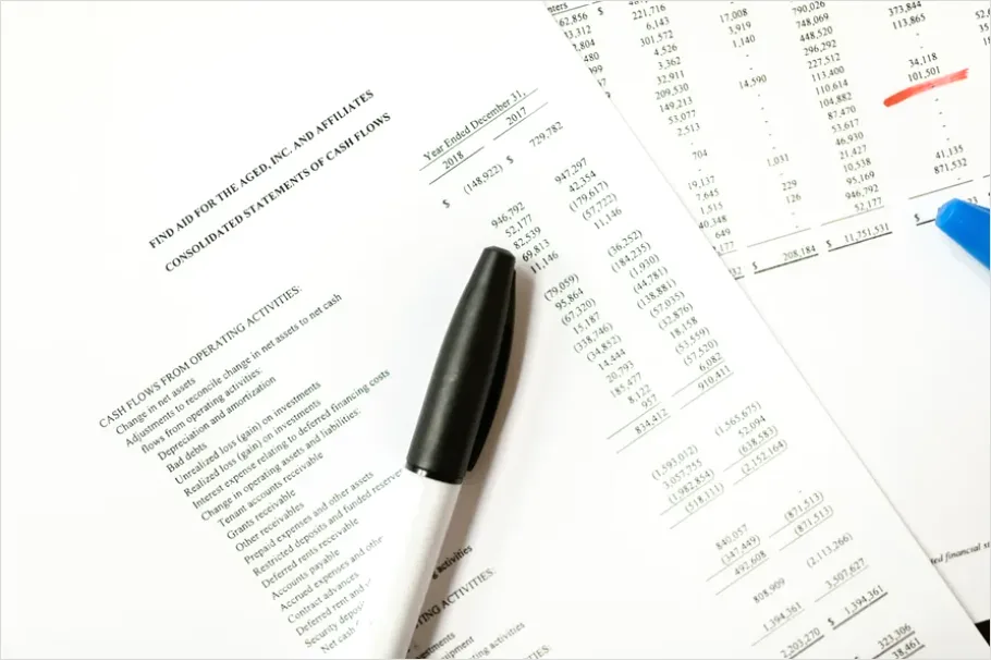 Detail Income Statement Report Flat Lay Number 3