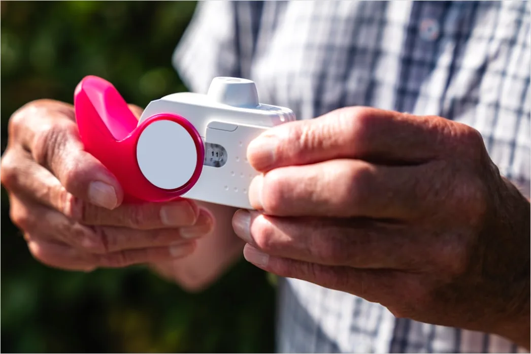 Detail Inhaler In Hand Asthma Management Number 11