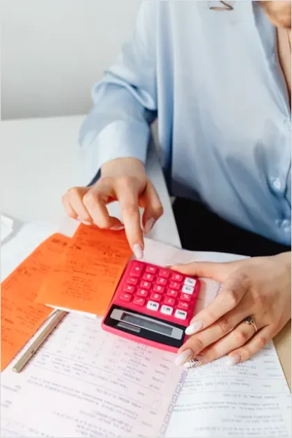 Detail Invoice And Receipt Paperwork Flat Lay Number 6