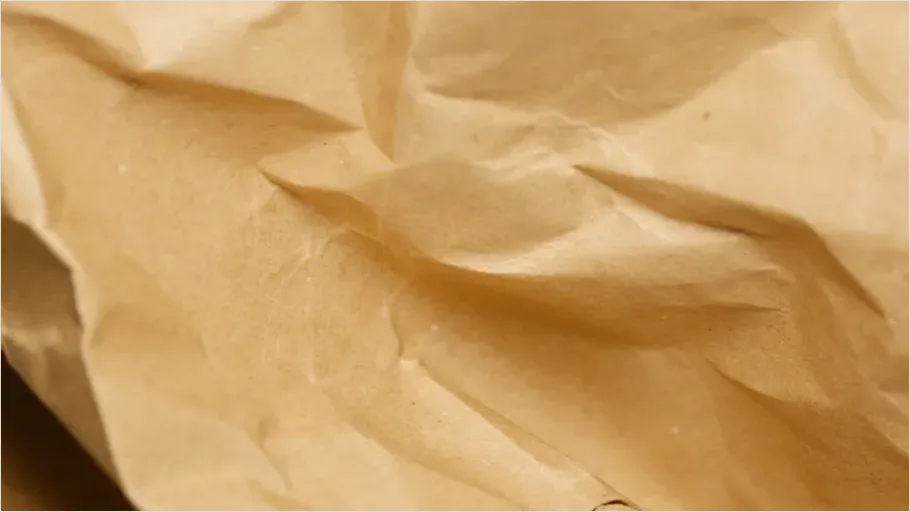 Detail Kraft Paper Texture Background Brown Number 13