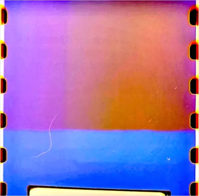 Detail Light Leak Overlay Texture Film Number 13
