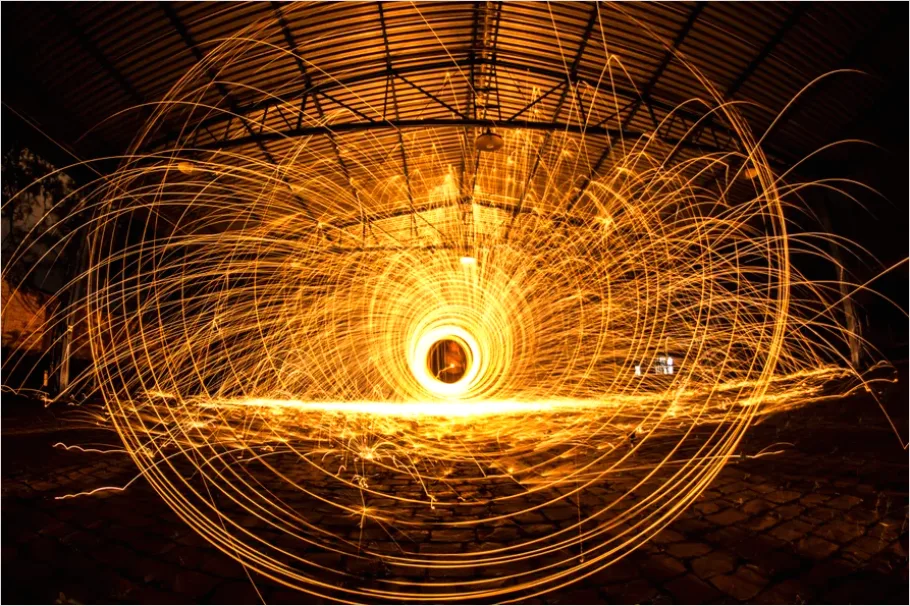 Detail Light Painting Artistic Long Exposure Photo Number 16