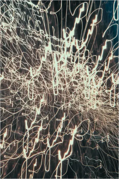 Detail Light Painting Artistic Long Exposure Photo Number 3