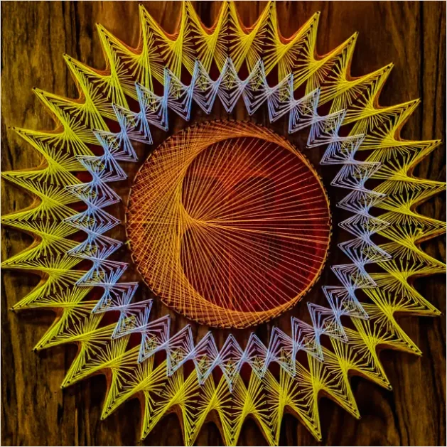 Detail Mandala Illustration Intricate Line Pattern Number 11