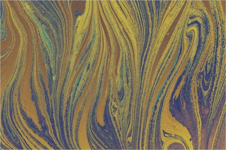 Detail Marbling Paper Ink Swirl Texture Number 11