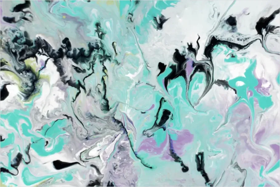 Detail Marbling Paper Ink Swirl Texture Number 6
