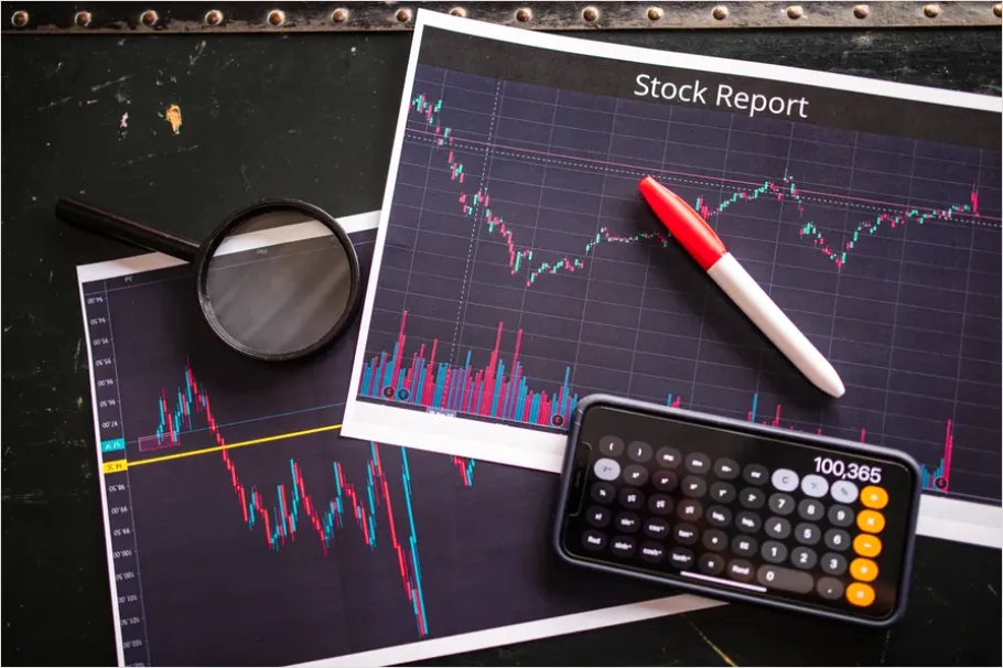 Detail Market Volatility Concept Chart Photo Number 11