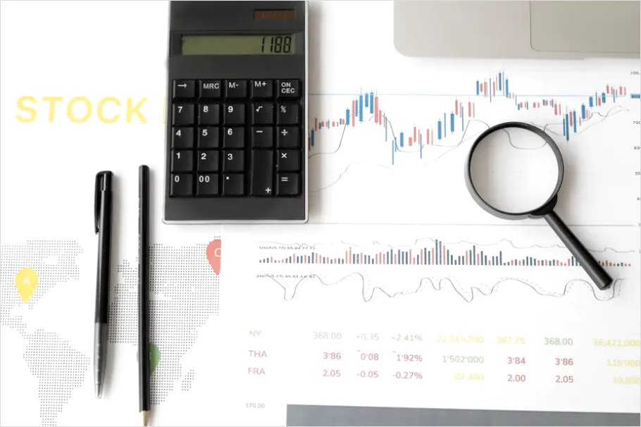 Detail Market Volatility Concept Chart Photo Number 3