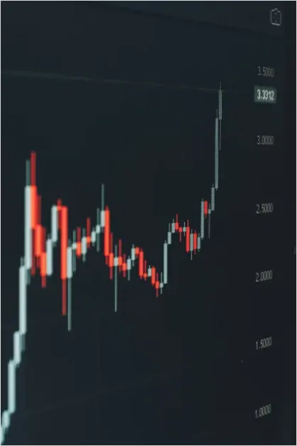 Detail Market Volatility Concept Chart Photo Number 6