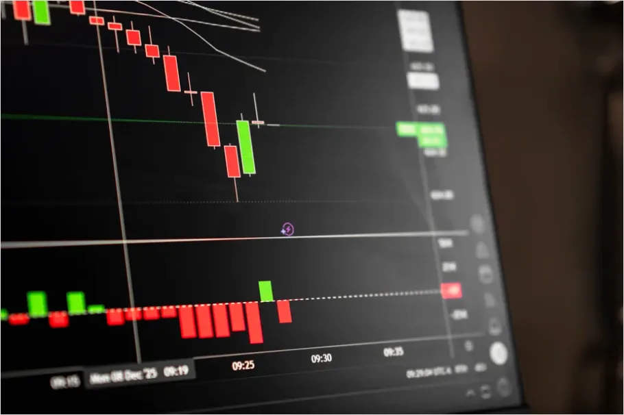 Detail Market Volatility Concept Chart Photo Number 7