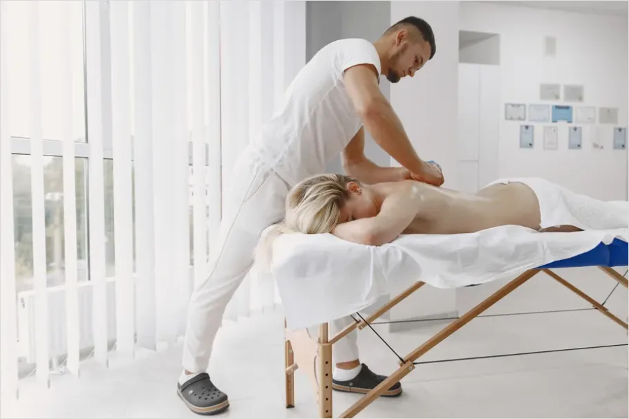 Detail Massage Therapy Table Spa Clinic Setup Number 8