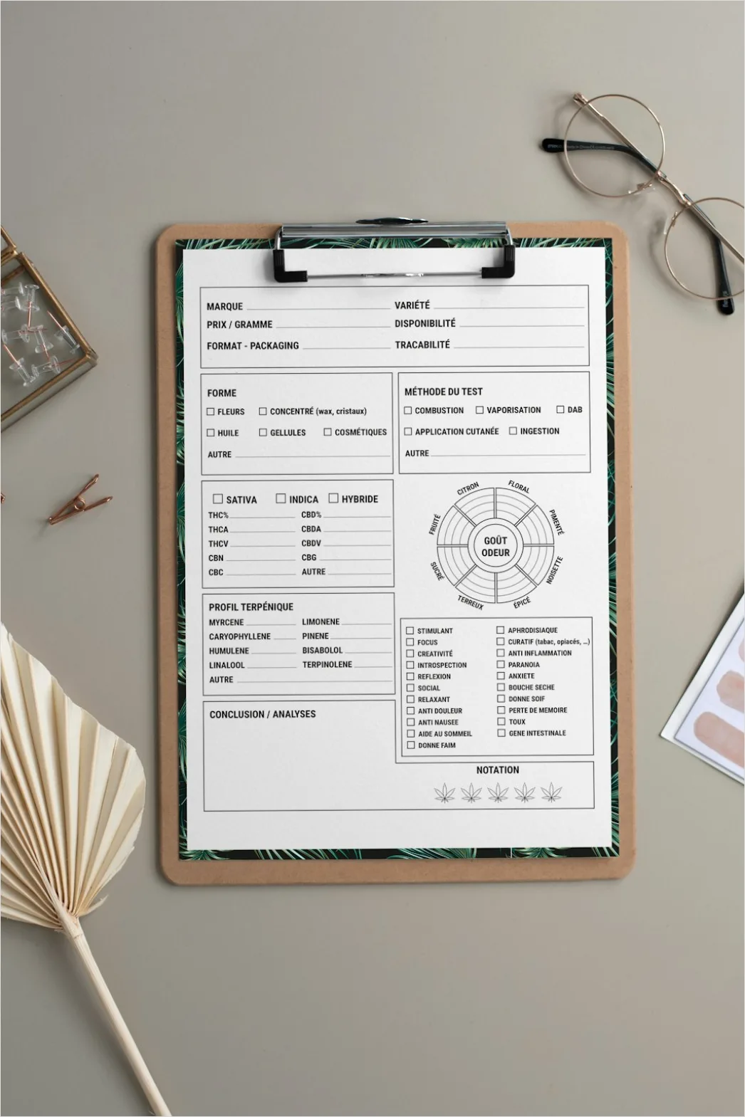 Detail Medical Research Data Charts Clipboard Number 7