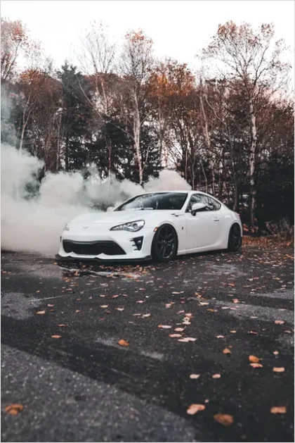 Detail Modern Sports Car Driving Fast Photo Number 12