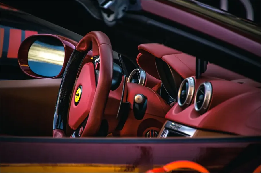 Detail Modern Sports Car Driving Fast Photo Number 14