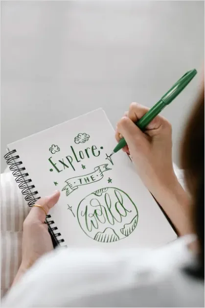 Detail Motivational Quote Illustration Hand Lettered Number 2