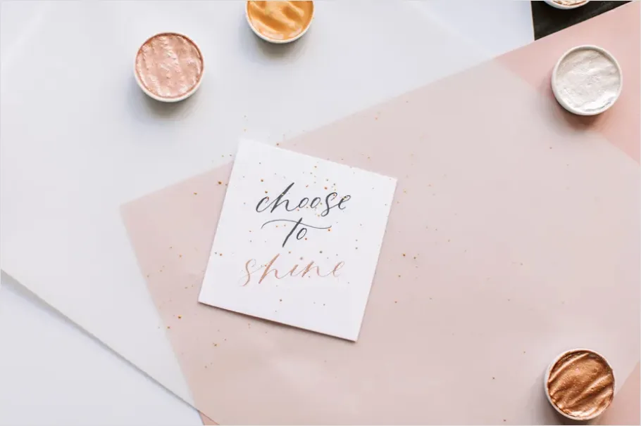 Detail Motivational Quote Illustration Hand Lettered Number 7