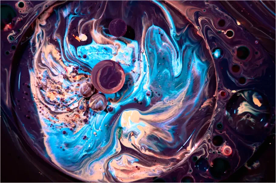 Detail Nebula Texture Background Cosmic Abstract Number 14