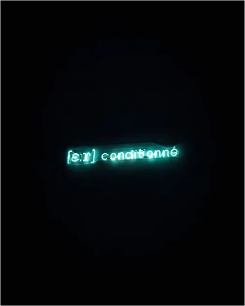 Detail Neon Sign Art Typography Glowing Letters Number 15