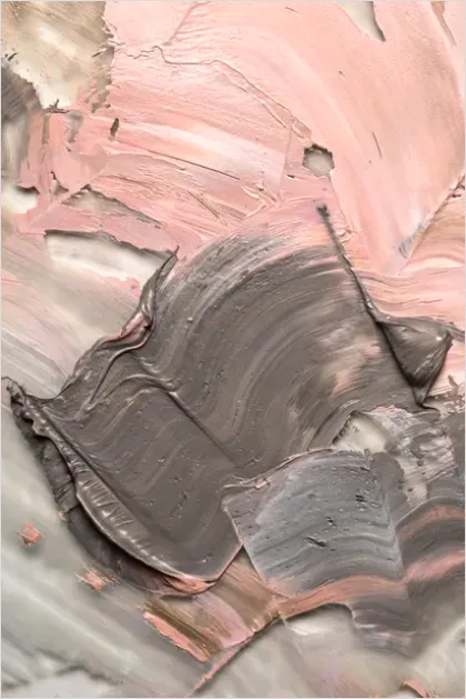 Detail Oil Paint Texture Background Close Up Number 11