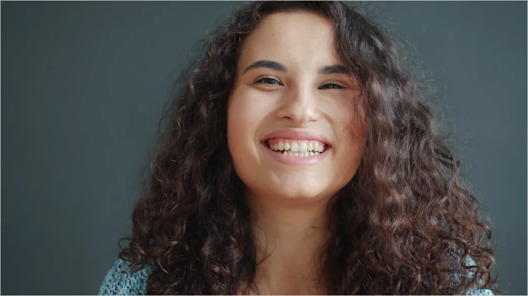 Detail Orthodontic Braces Smile Close Up Number 8