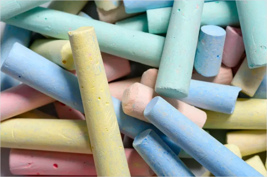 Detail Pastel Chalk Texture Background Paper Number 4