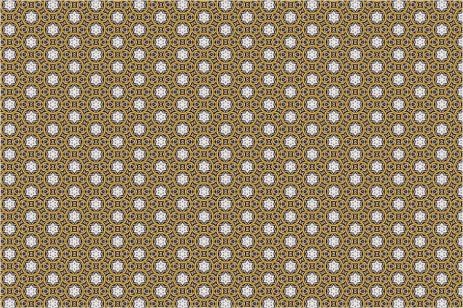Detail Polka Dot Pattern Background Seamless Number 9