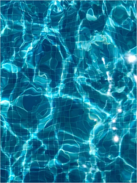 Detail Pool Water Texture Background Sunlight Number 3