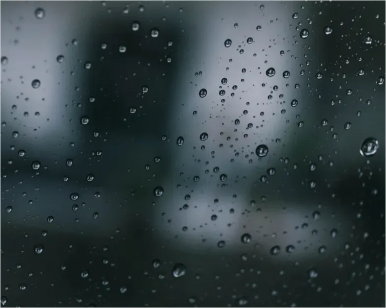 Detail Raindrops On Window Texture Background Number 7