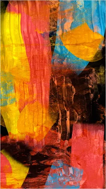 Risograph Print Texture Colorful Layers 0892