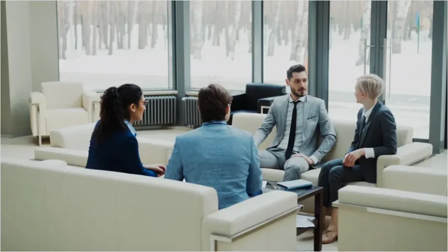 Detail Salary Negotiation Meeting Office Photo Number 9