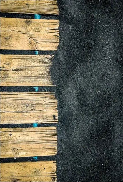 Detail Sand Texture Background Top View Number 5
