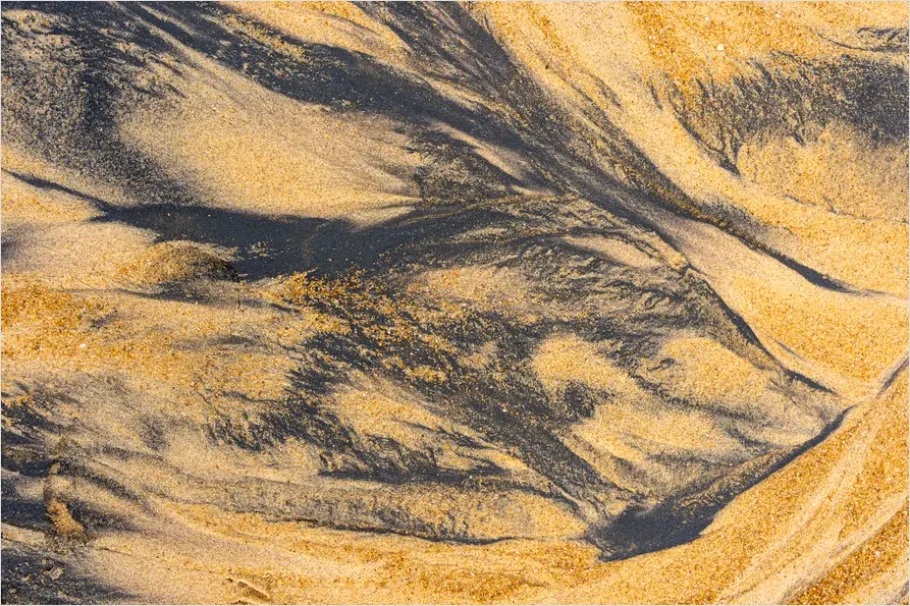 Detail Sand Texture Background Top View Number 9