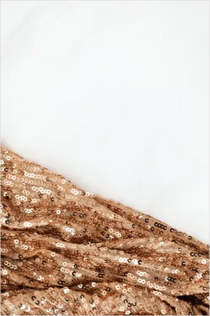 Detail Sequins Texture Background Sparkling Macro Number 13