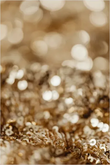 Detail Sequins Texture Background Sparkling Macro Number 15
