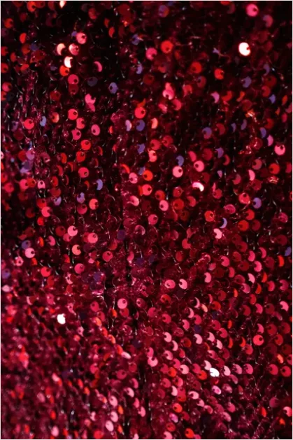 Detail Sequins Texture Background Sparkling Macro Number 3