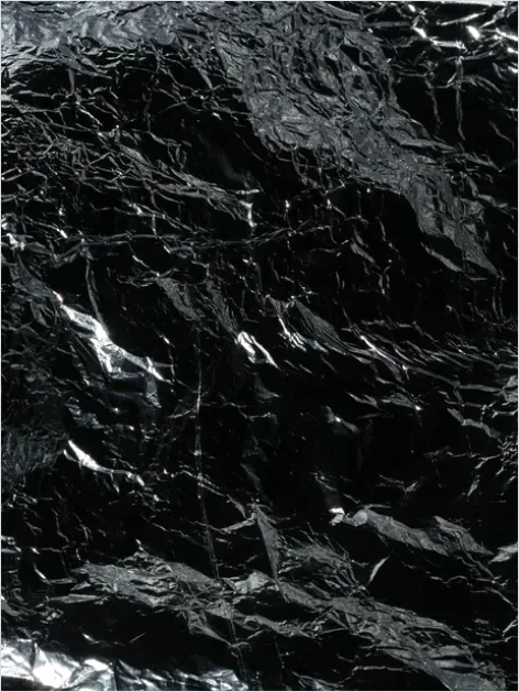 Detail Silver Foil Texture Background Crumpled Number 5