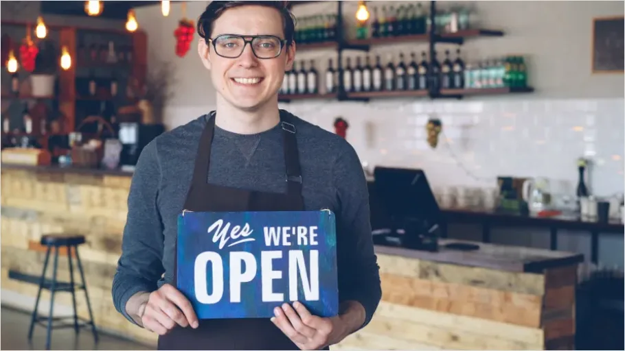 Detail Small Business Owner At Counter Photo Number 8