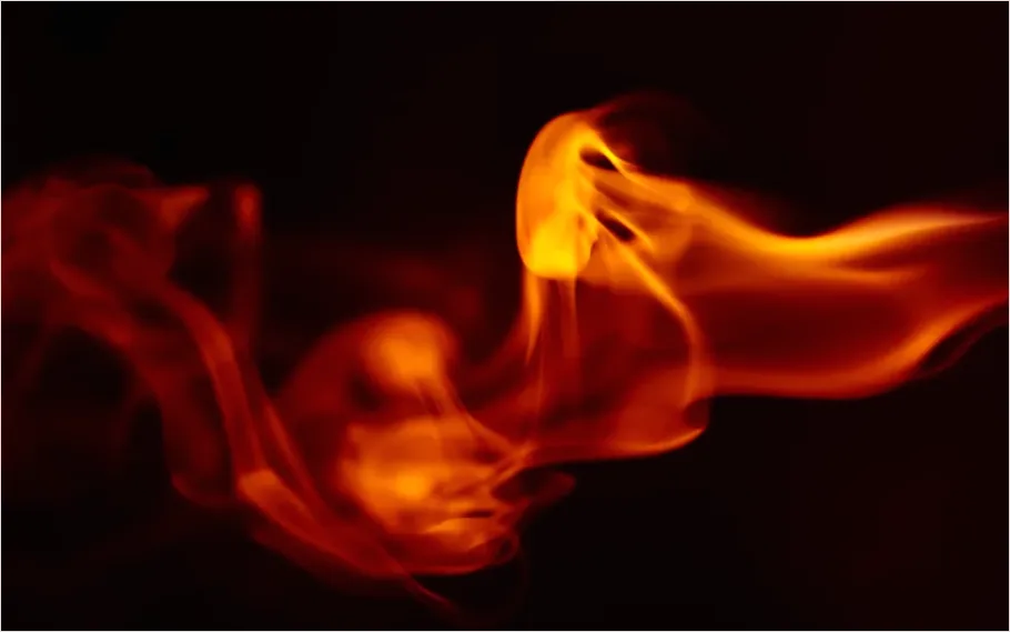 Detail Smoke Texture Background Black Abstract Number 7