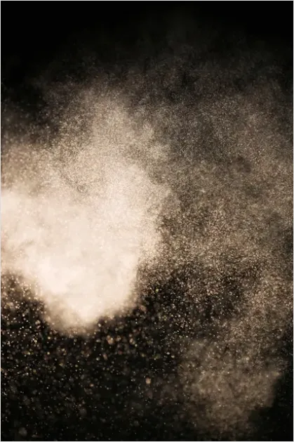 Detail Smoke Texture Background Black Abstract Number 8