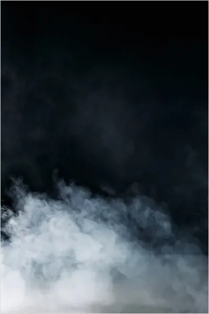 Detail Smoke Texture Background Black Abstract Number 9