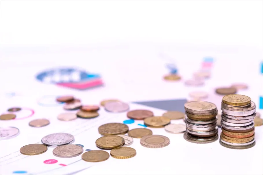 Detail Stack Of Coins Growth Concept Photo Number 5
