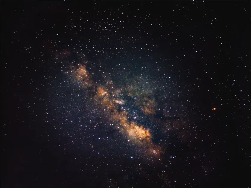 Detail Star Field Background Dark Space Number 16