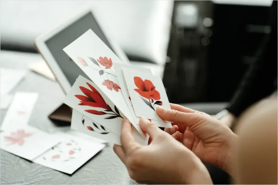 Detail Sticker Design Illustration Sheet Mockup Number 13