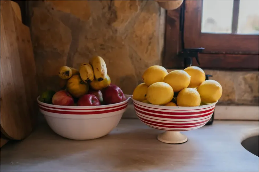 Detail Still Life Drawing Fruit In Bowl Number 12
