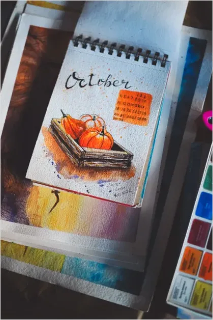 Detail Storybook Illustration Watercolor Style Number 12