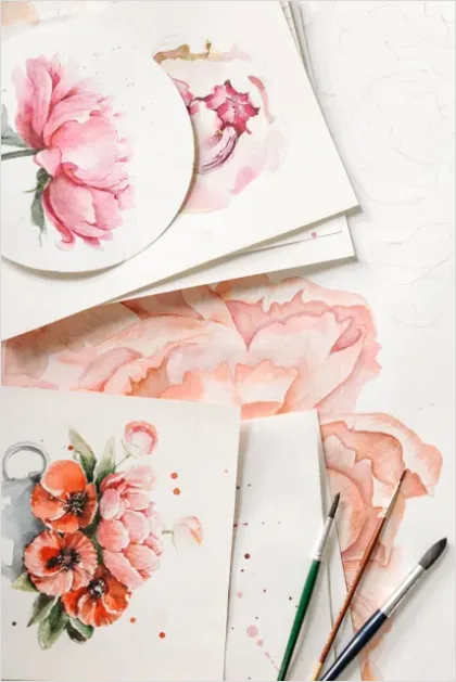Detail Storybook Illustration Watercolor Style Number 6