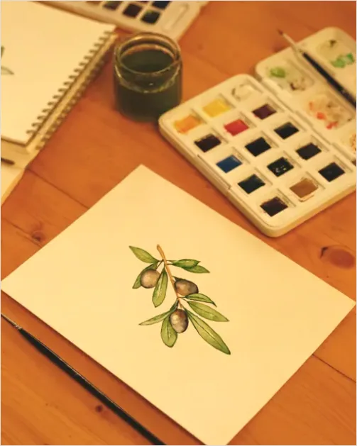 Detail Storybook Illustration Watercolor Style Number 10